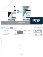 Plantilla Excel Informe de Costes