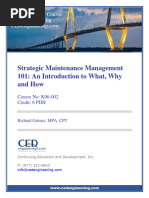 K06-002 - Strategic Maintenance Management 101 An Introduction To What, Why and How - US