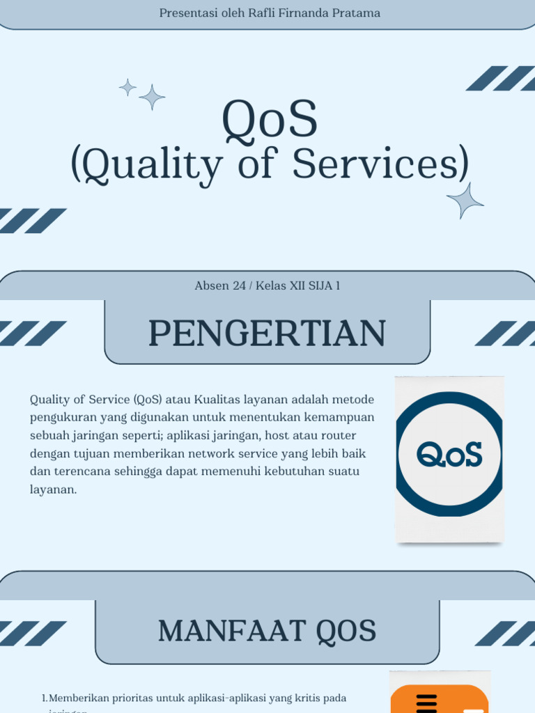 Pengertian dan Manfaat QoS dalam Jaringan | PDF