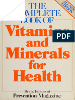 The Complete Book of Vitamins and Minerals For Health - Vaughn, Lewis Faelten, Sharon - 1988 - Emm