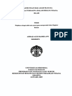 Perlindungan Hak Asasi Manusia Tersangka/Terdakwa Dalam Hukum Pidana Islam