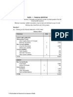 CA FINAL (May 2019 - New Course) Paper - 1 (Financial Reporting)