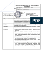 Sop Pencatatan, Pemantauan Dna Pelaporan Meso