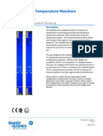 3500/60 & /61 Temperature Monitors: Product Datasheet