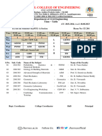 3rd Sem TT 2023-2024 Odd Sem