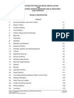 Electrical Specifications