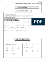 Teoria de Exponentes I