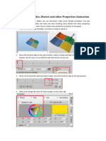 How To Make Color, Distort and Other Properties Animation