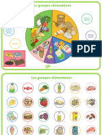 FR T T 10141 Feuille Dactivites Sur Les Groupes Alimentaires Trier Les Aliments French