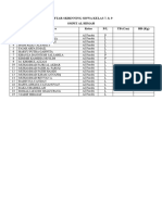 Daftar Skrinning Siswa