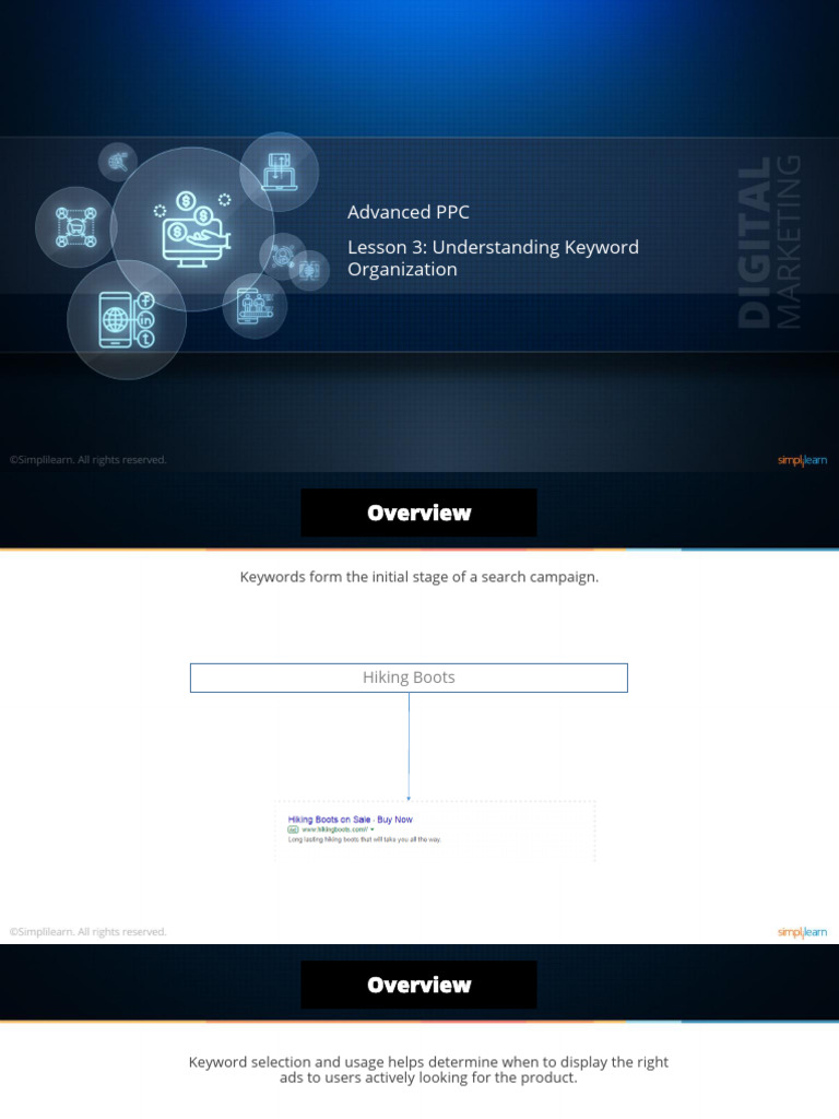 Lesson 3 - Understanding Keyword Organization | PDF | Search Engine ...