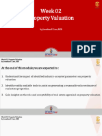 Week 02 Property Valuation