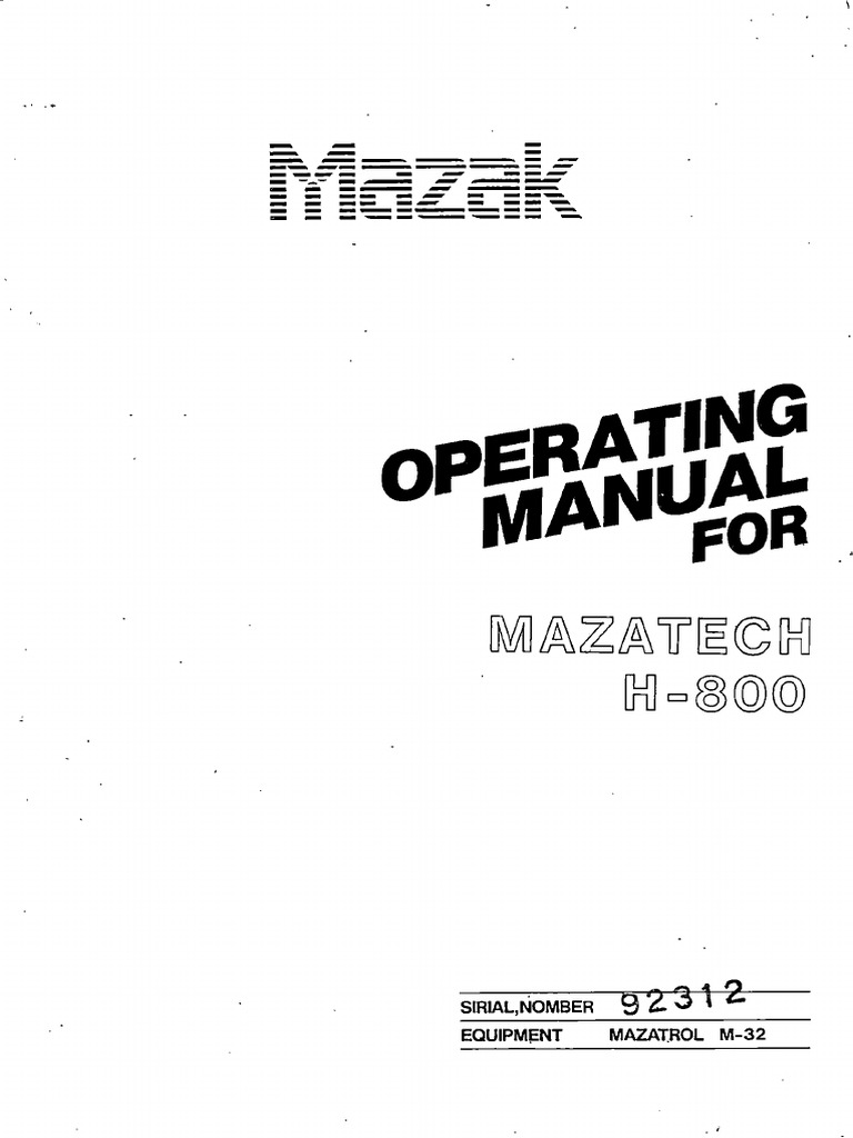 mazak-m32-maint-pdf