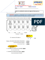 Ficha de Autoaprendizaje - Matematicas