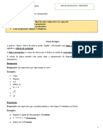 Aula Teórica e Prática de Introducao A Lógica Matemática