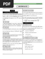 Class 12 Vector Algebra Formulas | PDF