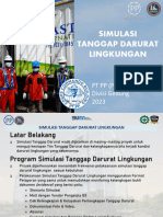 Simulasi Tanggap Darurat Lingkungan - Rev