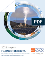 Annual Report Energy Regulatory Committee North Macedonia 2021