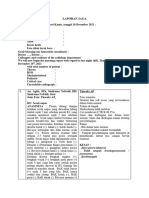 Laporan Jaga: - Efusi Pleura Bilateral. - Tidak Tampak Bronkopneumonia / Pneumonia. - Kardiomegali