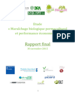 Rapport Final: Etude Maraîchage Biologique Permaculturel Et Performance Économique