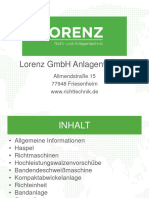 LORENZ Unternehmensprasentation