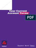 Your Current Account Terms