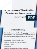 Merchandise Planning & Procurement