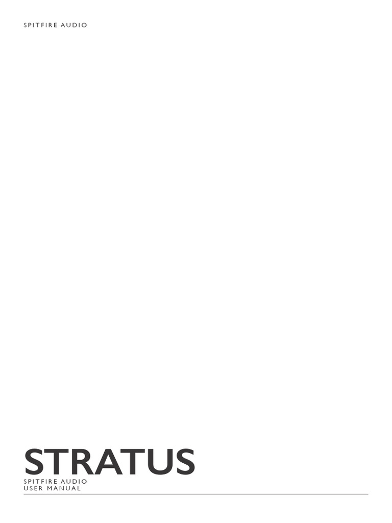 Stratus Manual V1.1 | PDF | Solid State Drive | Computer Engineering