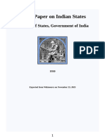 White Paper On Indian States (1950)