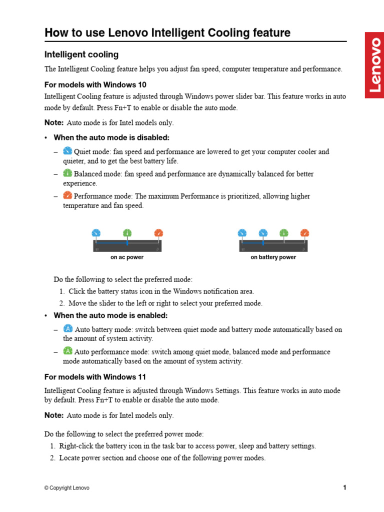 Tp how to use lenovo intelligent cooling feature 1 pdf personal