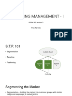 MM I Session 5 Segmentation