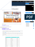 Materi Pembelajaran Minna No Nihongo Bab 29