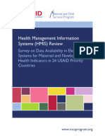 Health Management Information Systems Review