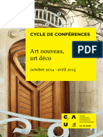 PG Et Inscription Conf Art Nouveau Art Deco 2014-2015
