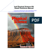 Conceptual Physical Science 6th Edition Hewitt Solutions Manual