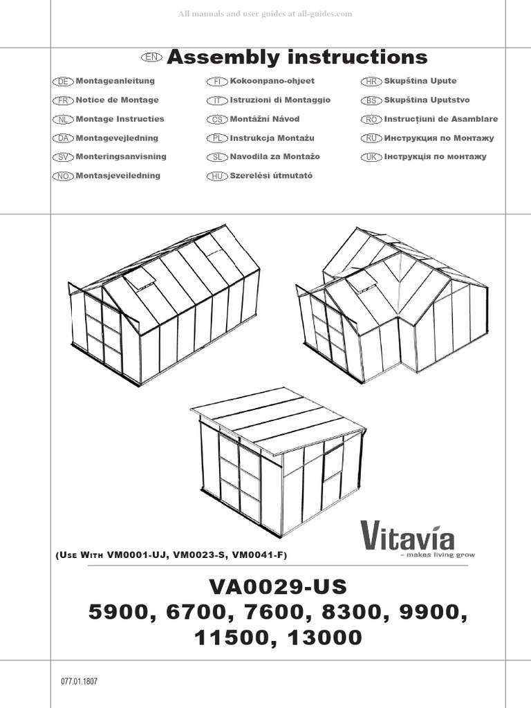Assembly Instructions for VM0041-F | PDF