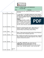 PT-2 Timetable VIII
