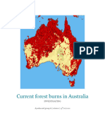 Current Forest Burns in Australia