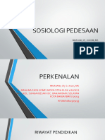 1 - Sosiologi Pedesaan - MURJANI