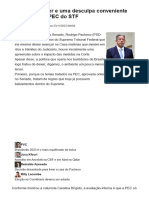 Está Nas Mãos de Lira Dar Continuidade À PEC Que Quebra Uma Perna Monodemoniocrática Do Tribumau Infernal