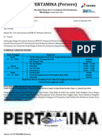Surat Panggilan Calon Karyawan (I) Bumn PT Pertamina (Persero) Jakarta Pusat