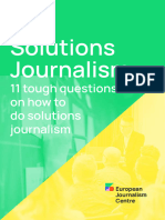11 Tough Questions On How To Do Solutions Journalism