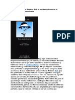 Roberto Arlt: Los Siete Locos, El Existencialismo en La Narrativa Latinoamericana, Por Jaime Molina