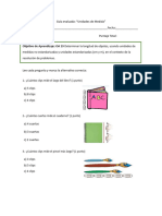 Guía Evaluada MEDIDAS