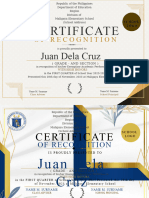 Cert Template