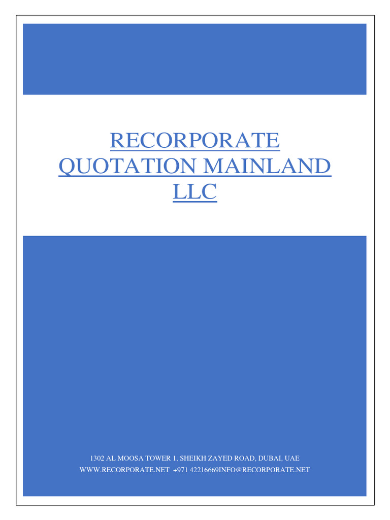 Difference Between Employment Visa Mainland And Freezone