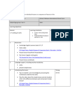 Lesson Plan 7 Present Simple Tense Cambridge English Book 3