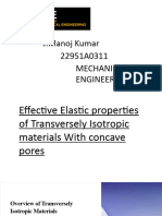 Overview of Transversely Isotropic Materials