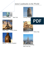 150 Most Famous Landmarks in The World