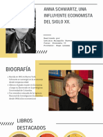 Anna Schwartz, Una Influyente Economista Del Siglo XX.